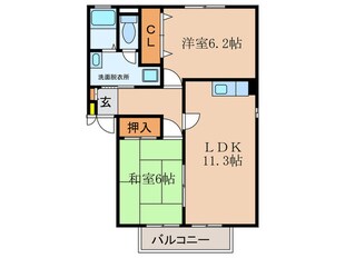 アクシス光台の物件間取画像